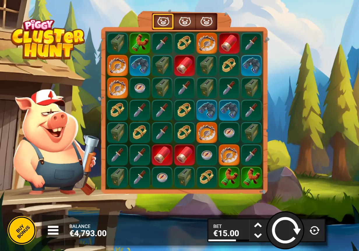 Piggy Cluster Hunt demo